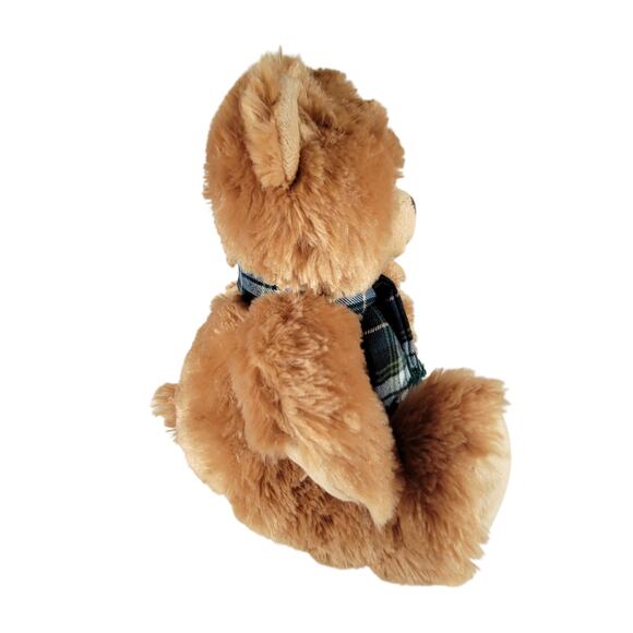 Bon Ton Teddy Bear Plush Stuffed Animal 12" Brown Scarf 2014 Plushie Stuffie - Picture 11 of 12